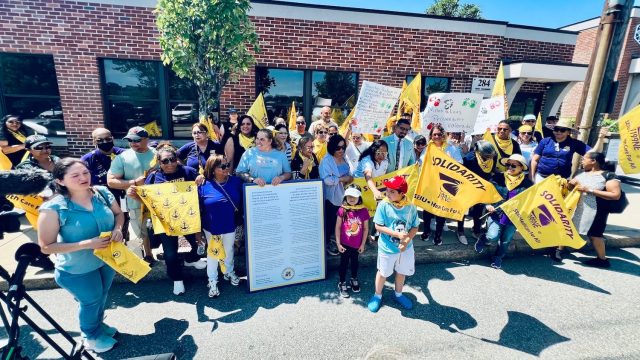 Child Care Providers Rally for Fair Contracts Amid Election Campaign