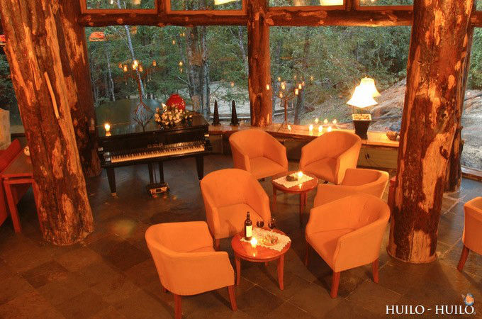 Magical magical wooden hotel, castle in the fairy forest--top emoticon
