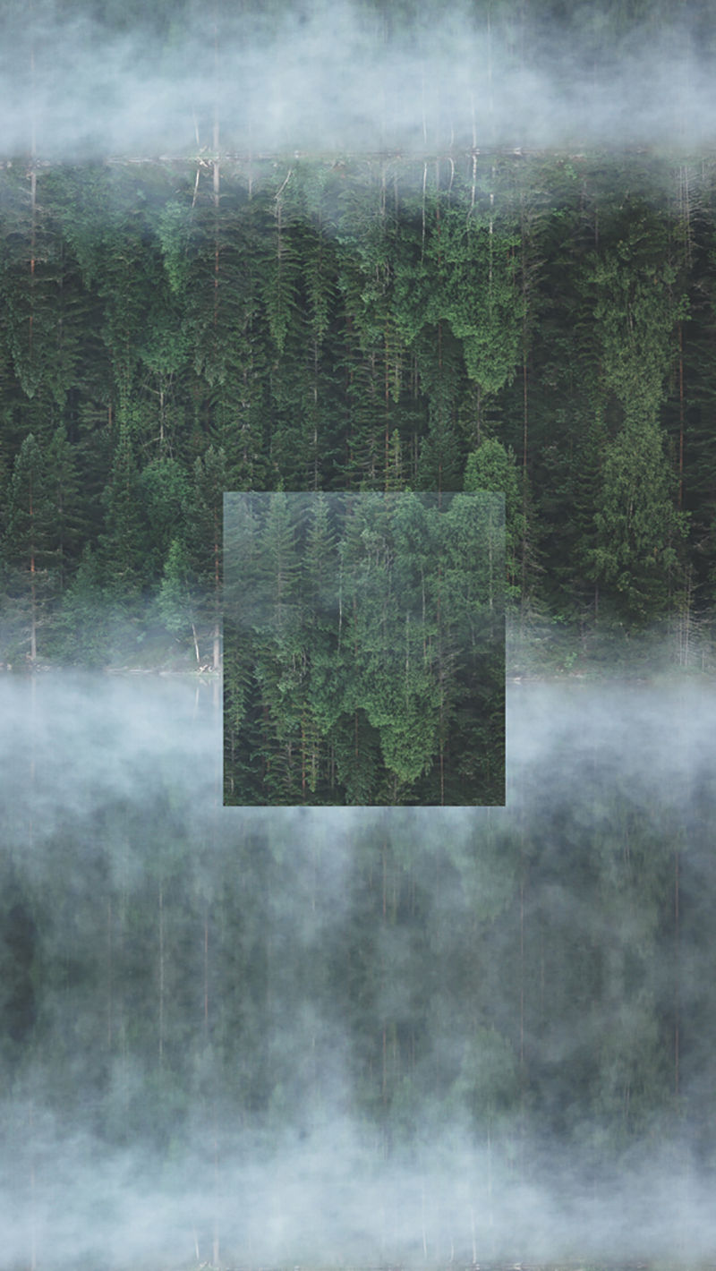 Inverted landscape photography, the perfect combination of geometry and photography - top emoticon