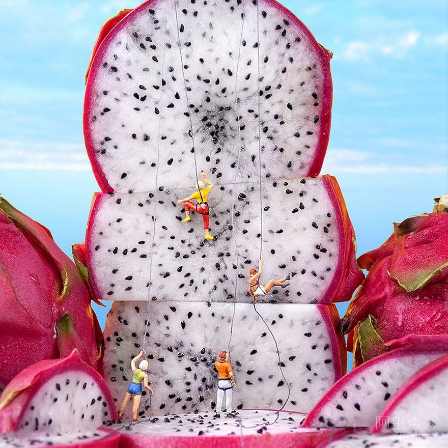 20 interesting fruit combination mini dramas--top emoticons