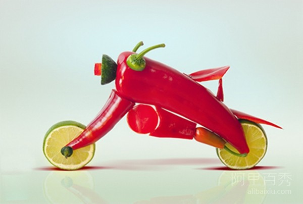 Gadgets made of food, foodies, come and try it - pinned emoticon