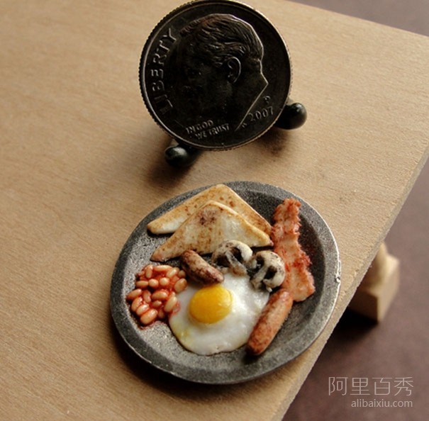 Realistic miniature clay food sculptures that make you want to drool - pinned emoticon