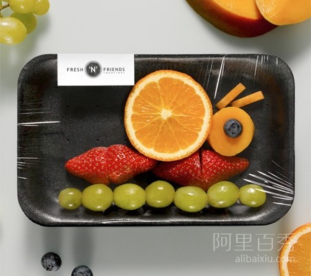 Nice and cute fruit platter, not afraid of children being picky eaters again - top emoticon